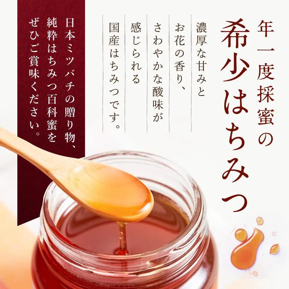 幻の日本ミツバチからの贈り物　純粋はちみつ300ｇ×1瓶　白山ひめみつ