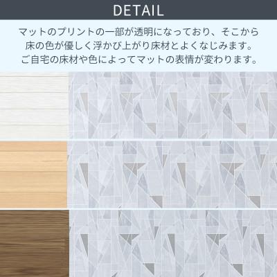 ふるさと納税 海南市 拭ける!洗濯不要 キッチンマット ロング 約45×240cm /透明マット クリスタル |  | 02