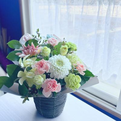 ふるさと納税 筑西市 【毎月定期便】癒しのフラワーセラピーアレンジメント/Mサイズ全6回 |  | 03