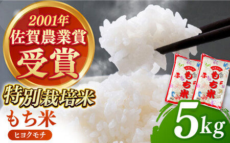 令和7年産 ヒヨクモチ 精米 5kg 【ももさき農産】 [HCG008] 餅 もち米