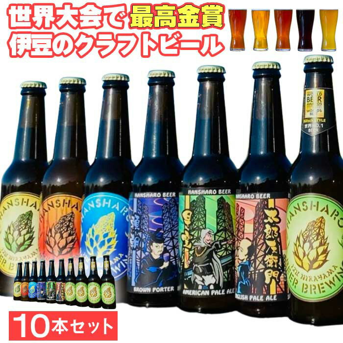 【ふるさと納税】世界No.1反射炉ビール10本セット ／ 最高金賞 醸造家 お酒 送料無料 静岡県 231211-01