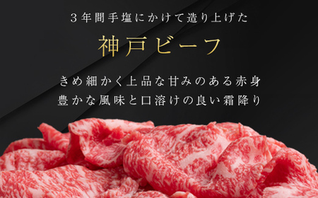神戸ビーフ　ASGS1　切り落とし肉　バラ・もも・かた　500g【配送不可地域：離島】【1312571】