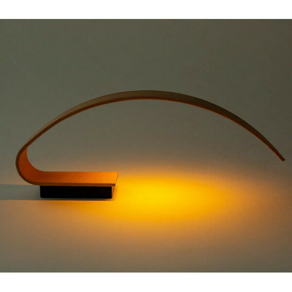 【ふるさと納税】テーブルランプ 充電式 雪国のブナ【Tanzaku Lamp】アーチ型 職人手作り ストーリオ 木製 間接照明 インテリア モダン シンプル ベッドサイド 手元灯 新潟県 小千谷市