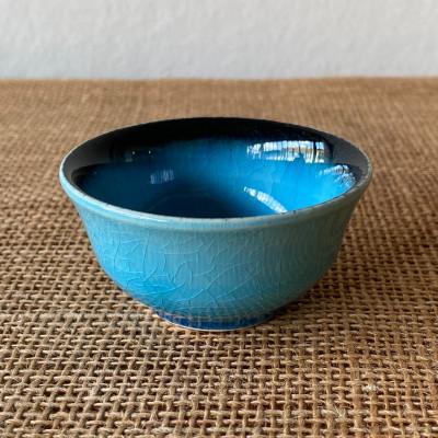 ふるさと納税 多治見市 【美濃焼】青輝貫入 徳利 盃2個 セット |  | 02