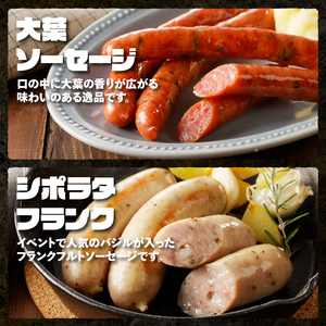 〈2025年12月配送〉ウインナー・ソーセージ 業務用詰合せセット　 総重量約1.2kg 33本 7種類 人気 大容量 業務用 シポラタ ジャーマン チョリソー バーベキュー フランク 食べ比べ オー