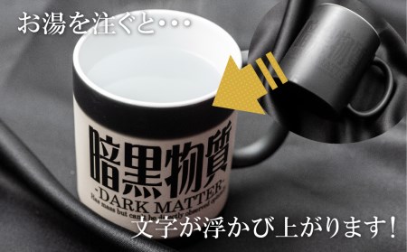 暗黒マグカップ 陶器 おしゃれ 食器 コップ コーヒーカップ インテリア キッチン 8000円 ［Q1017wx］