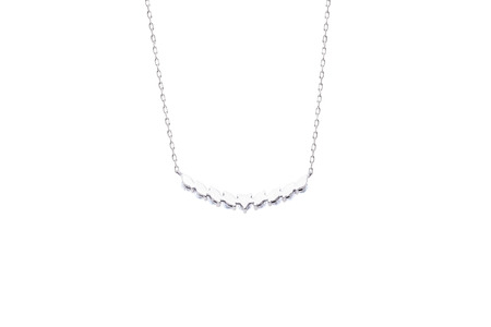 ダイヤモンド ネックレス アーチ 0.7ct PT プラチナ ジュエリー ダイヤ 山梨 H-2868 SWCI010-pt