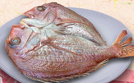 【山田海産物】淡路島えびす鯛（献上鯛） 2枚入り
