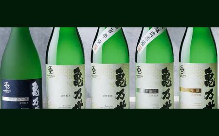 日本酒 アルプス正宗 純米（山恵錦）と亀乃世 吟醸（美山錦）飲み比べセット 