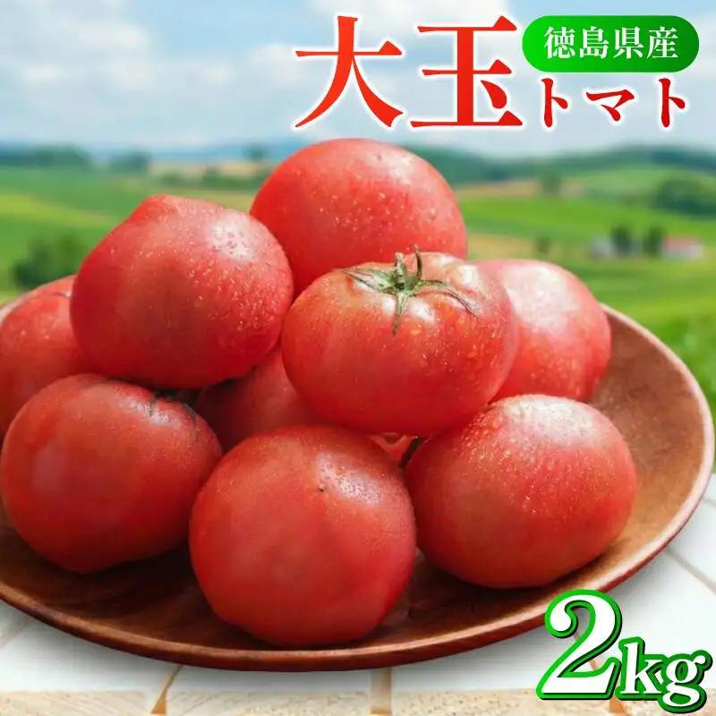 大玉 トマト 2kg 【徳島県産】| トマト