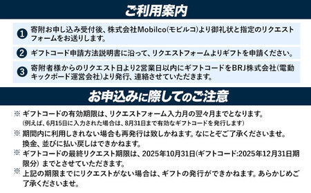 BIRD 電動キックボード 15時間 ライド 無料 ギフトコード 株式会社 Mobilco《90日以内に出荷予定(土日祝除く)》千葉県 勝浦市 電動キックボード 送料無料