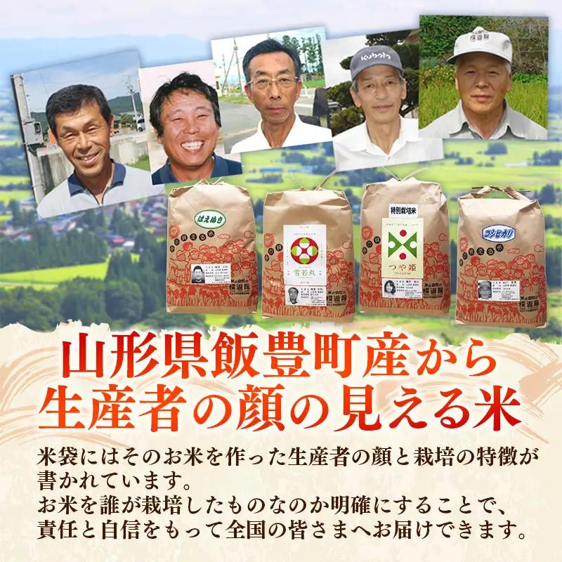 生産者の顔が見える米 はえぬき 白米 10kg（飯豊町産）(R8年産） - おこめ ごはん 単一米 ブランド米 マルシチ米穀 山形県 飯豊町