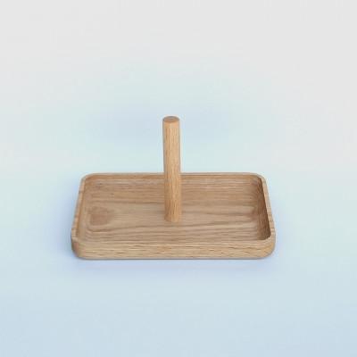 ふるさと納税 加茂市 木製スパイストレイ(調味料トレイ)四角