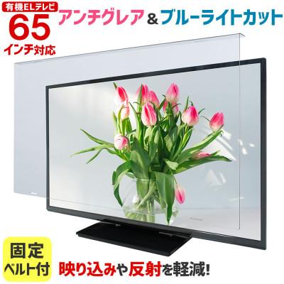 ふるさと納税 和泉市 大阪府和泉市　有機ELテレビ65インチ用　テレビ画面保護パネル　アンチグレアタイプ　テレビガード