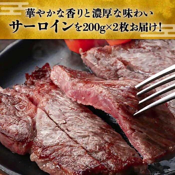 サーロイン ステーキ 200g × 2枚 [ABCL001] 冷凍 ステーキ