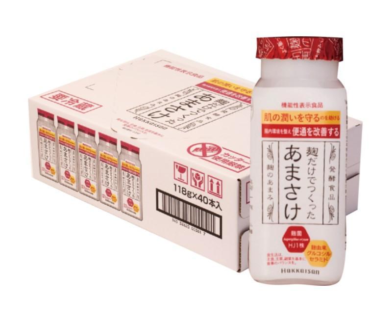 八海山 麹だけでつくったあまさけ 118g 1ケース（40本入）