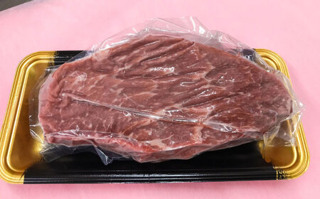 【数量限定】【GI認証】くまもとあか牛赤身モモブロック 約500g / 菊陽町 あかうし 熊本県 肉 にく niku ブランド 旨み 【有限会社 三協畜産】[BHAS023]