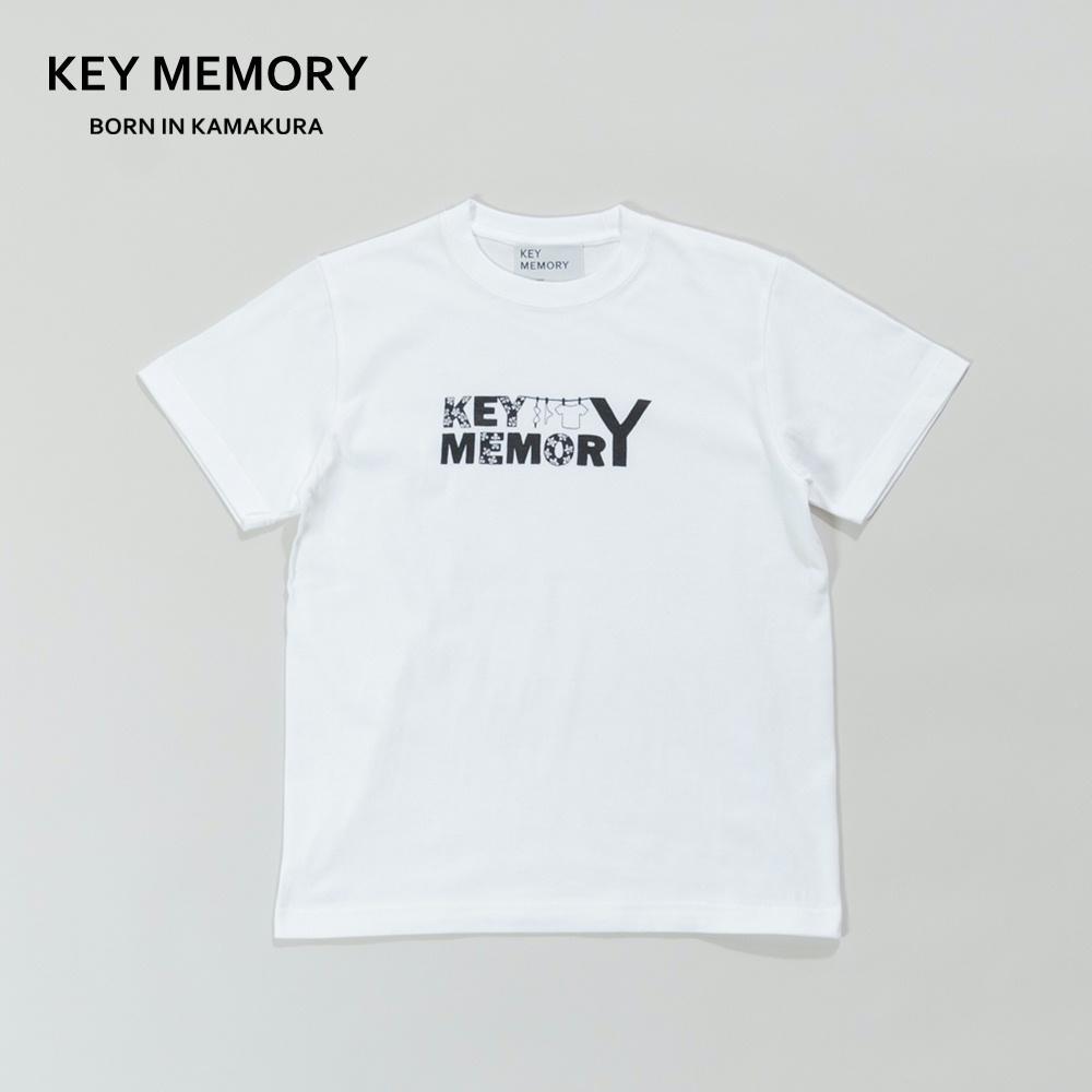 【ふるさと納税】【KEYMEMORY 鎌倉】フラワーロゴTシャツ WHITE【サイズ選択可】 | 衣料 ファッション 人気 おすすめ 送料無料