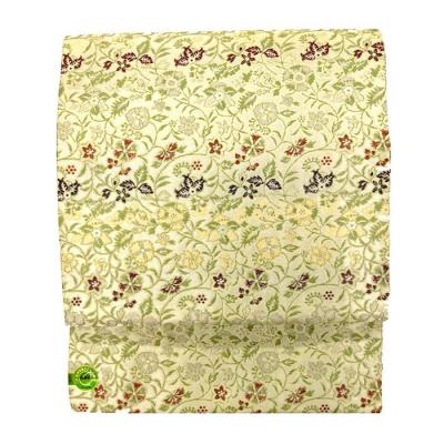 ふるさと納税 京都市 【龍村美術織物】仕立て名古屋帯　早雲寺文台裂(銀) |  | 03