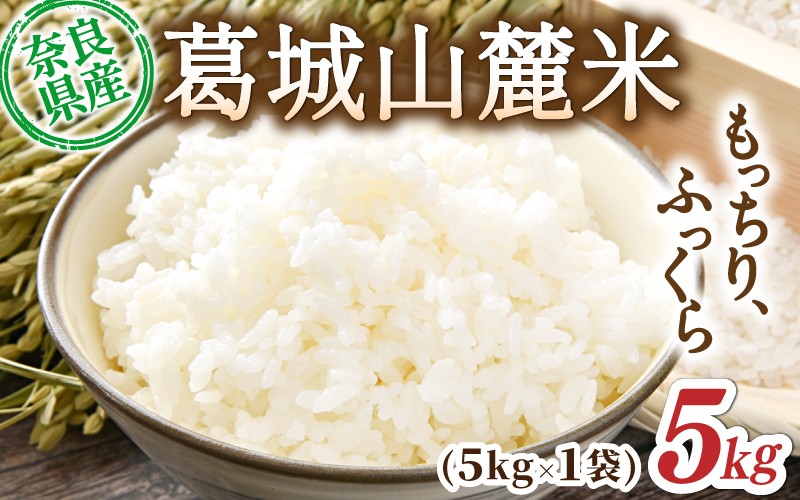 
            先行予約 葛城山麓米 ヒノヒカリ（白米）計5kg [ 5kg×1袋 ] 令和7年産 【2025年10月下旬～順次発送】／ スマイル葛城農業 精米 ごはん お米 米 おいしい ふっくら 農家直送 奈良県 葛城市【smlk012】
          