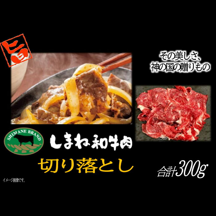 【ふるさと納税】 しまね和牛 切落し 300g 島根和牛 国産 和牛 切り落とし にく すきやき すき焼き 炒め物 ご褒美 贅沢 特別