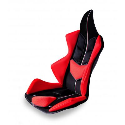 ふるさと納税 蒲郡市 自動車用シートクッション アメージングGT アルティメット　レッド×イタリアカラー_【G0062】