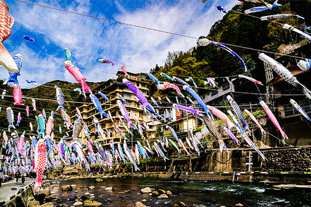 杖立温泉 名入れ鯉のぼり掲揚権