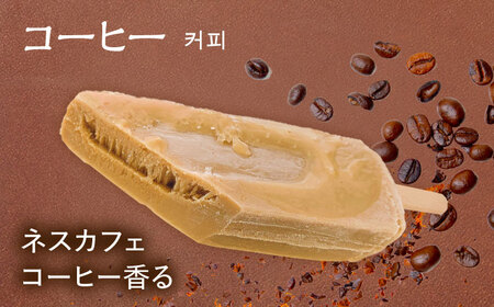 【手作りアイス】 コーヒー アイスキャンディー 10本入り 無香料 無着色 多治見市 / エイシン アイス 詰め合わせ 無添加 自家製[THD007]