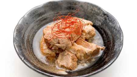 「日本料理ねぎしや」 看板メニュー 2品セット （ 豚の角煮 ・ 鯖の味噌煮 ) 
