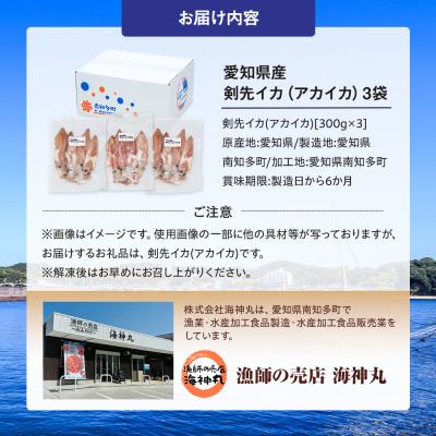 ふるさと納税 南知多町 愛知県産　剣先イカ(アカイカ)3袋 |  | 03