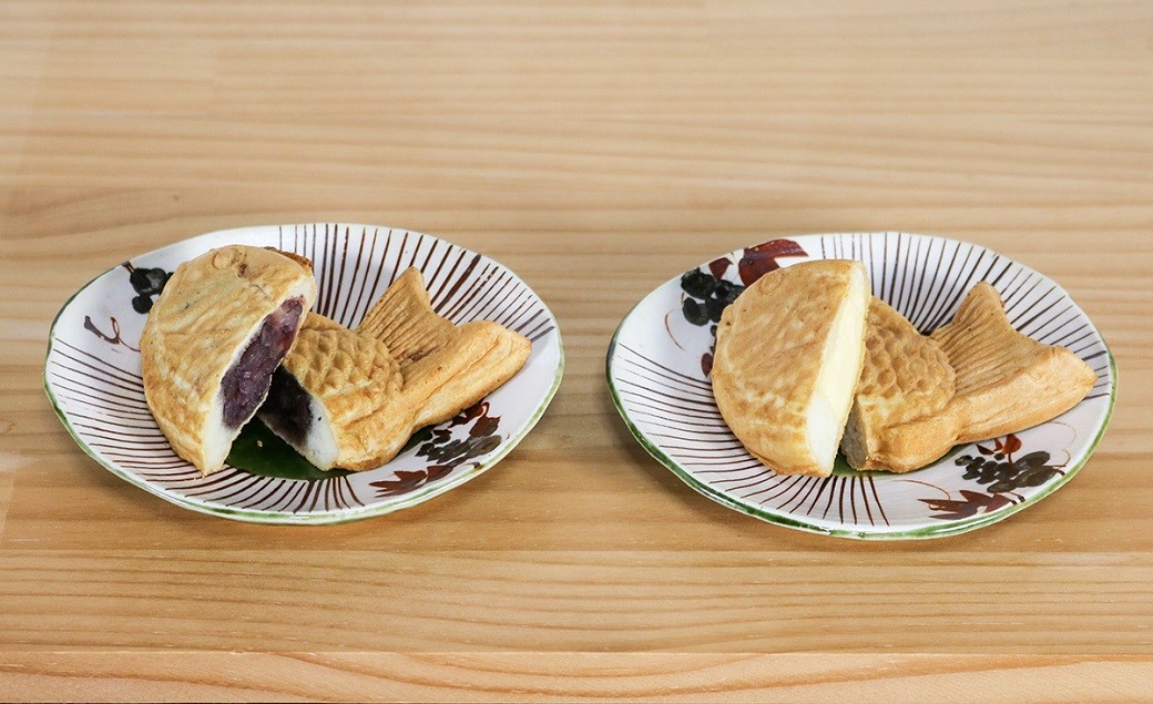 
                  冷凍たいやき10個セット(つぶあん5個・カスタードクリーム5個)　個包装　上道製菓
                