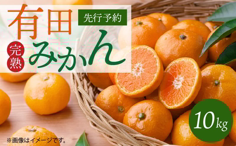 
                  G7047_  【2026年11月下旬頃より発送】完熟 有田みかん 約 10kg 厳選 美味しい 味わい コク 深い 酸味 甘み 濃厚 完熟みかん ミネラル 果物 果実 柑橘 フルーツ みかん 温州みかん お取り寄せ お取り寄せフルーツ 産地直送 和歌山県 湯浅町 紀州有田産 送料無料
                