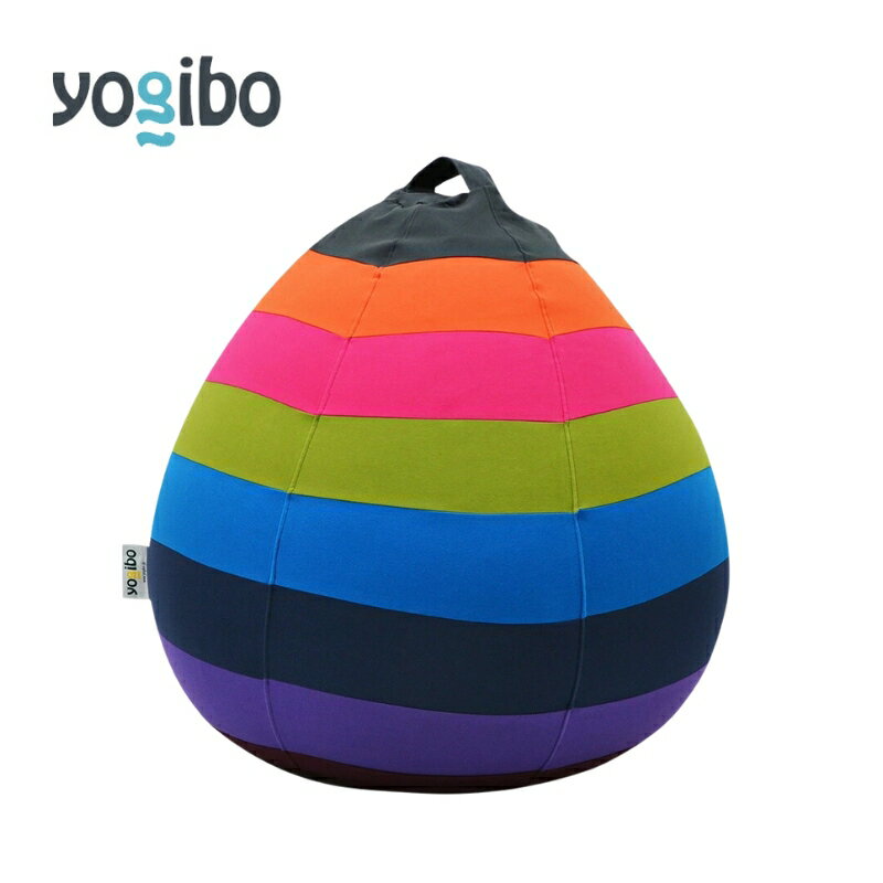 【ふるさと納税】Yogibo Drop Rainbow ( ヨギボー ドロップ レインボー ) ブライト [ インテリア 寝具 ファッション ]　お届け：約2週間後発送予定(大型連休除く)