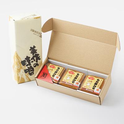 ふるさと納税 美作市 もち麦みそ400g　3個セット |  | 03