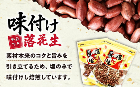 味付け落花生 合計約600g（150g×4袋） 落花生 国産　大村市 浦川豆店[ACZR012]