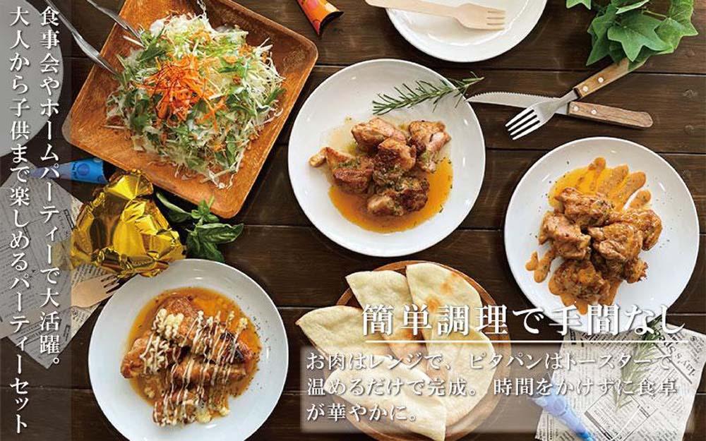 ケバブサンド セット 約10名分 ケバブチキンステーキ 230g×6食 ピタパン×10枚 肉料理 鶏肉 温めるだけ 惣菜 お手軽 簡単 ギフト 贈り物 ホームパーティー