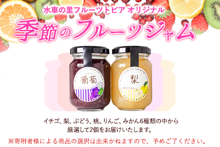 先行予約 愛宕梨 ＆ フルーツジャムセット 《12月上旬‐2月中旬頃出荷》 水車の里フルーツトピア 岡山県 矢掛町 梨 ジャム 果物 フルーツ