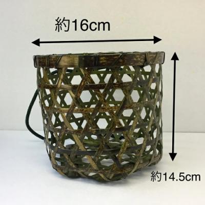 ふるさと納税 四万十市 【ハンドメイド】竹細工 トイレットペーパー入れ大(縦)26 |  | 02