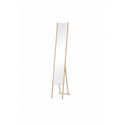 旭川家具　cosine　コサイン　エントランスミラー(スタンド)　メープル_05697【1741247】