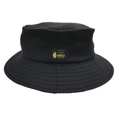 ふるさと納税 羽生市 MINOハット(男女兼用)　ブラック　〜渋沢栄一ビジネス大賞受賞商品〜
