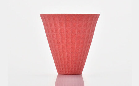 【波佐見焼】ekubo Waffle セラミックコーヒーフィルター Salmon pink【燦セラ】[DF60]