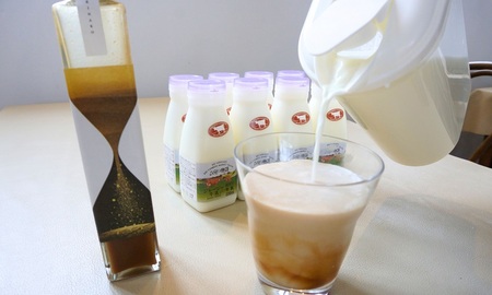 美瑛きなこ蜜とジャージー牛乳のセット | 国産 甘い 和風 和 スイーツ きなこ
