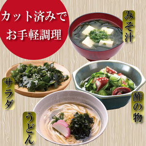 カットわかめ 240g ( 20g × 12袋 ) 鳴門 海域 ワカメ 塩蔵 わかめ 湯通し 国産 天然 みそ汁 味噌汁 スープ 酢の物 サラダ 刺し身 海鮮 料理 海藻  小分け 個包装 和田島漁協