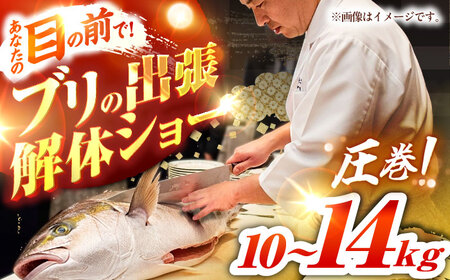 ブリの出張解体ショー《壱岐市》【壱岐島 玄海屋】[JBS128]