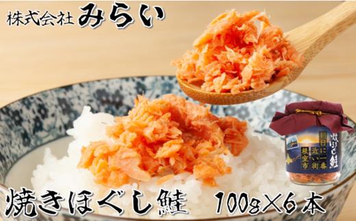 G-49002 焼きほぐし鮭(鮭フレーク)100g×6本