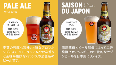 常陸野ネストビール 6種 12本 飲み比べ セット ビール クラフトビール ネストビール 木内酒造 飲み比べ 限定 [CJ010sa]