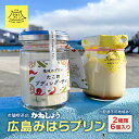 【ふるさと納税】広島みはらプリン 2種類 6個セット タコのプディング 島たまご かねしょう スイーツ デザート 洋菓子 おやつ お菓子 菓子 ギフト 010002