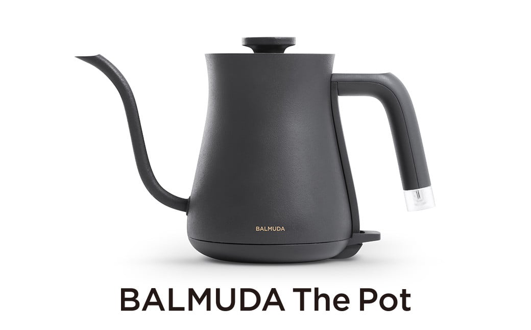 BALMUDA The Pot KPT01JP（ブラックBK/シルバーSV/ホワイトWH） バルミューダ ザ・ポット BALMUDA 電気ケトル ケトル ポット 選べるカラー 家電 おしゃれ