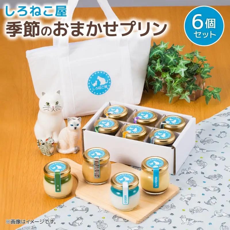 プリン 季節の プリン おまかせ 6個セット