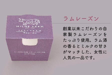 佐賀脊振高原ミルン牧場のアイスクリーム12個セット(H102125)
